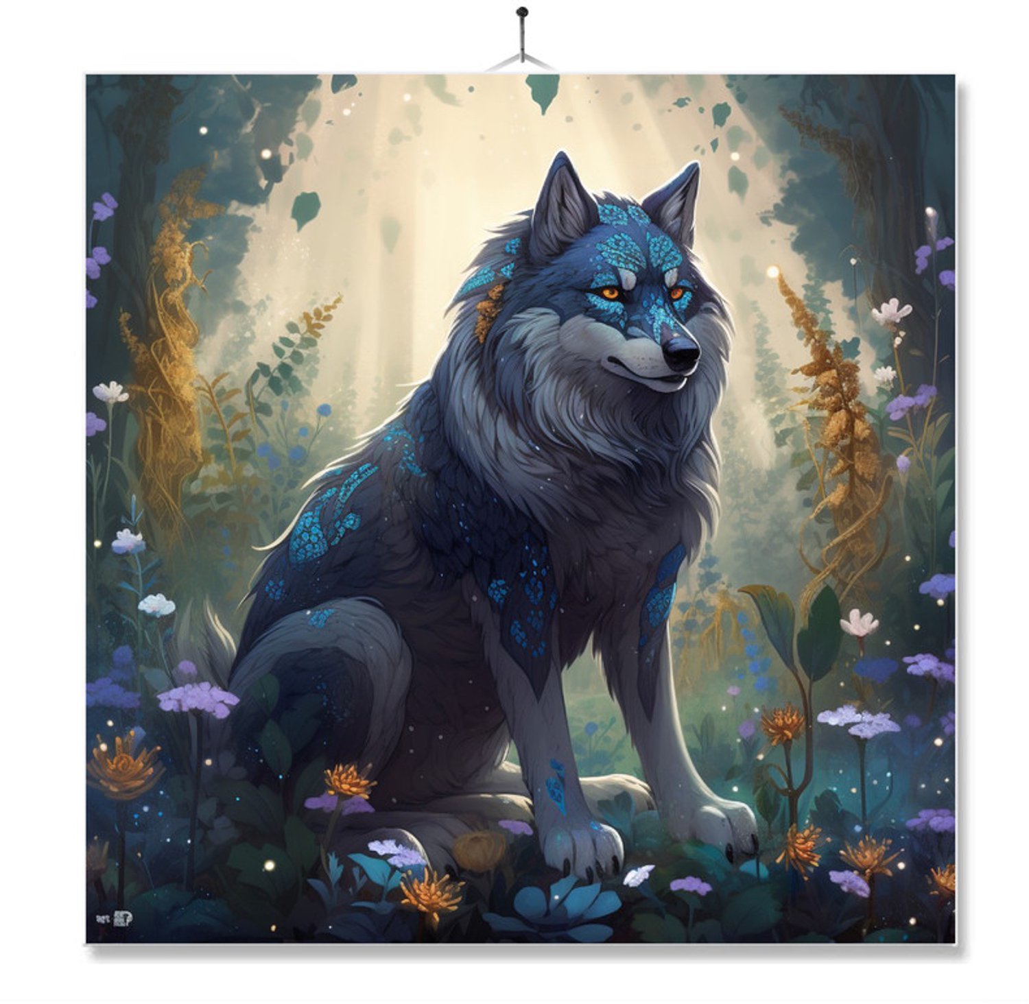 MC Living Tegel Met Opdruk | Wolf Ontwerp 48
