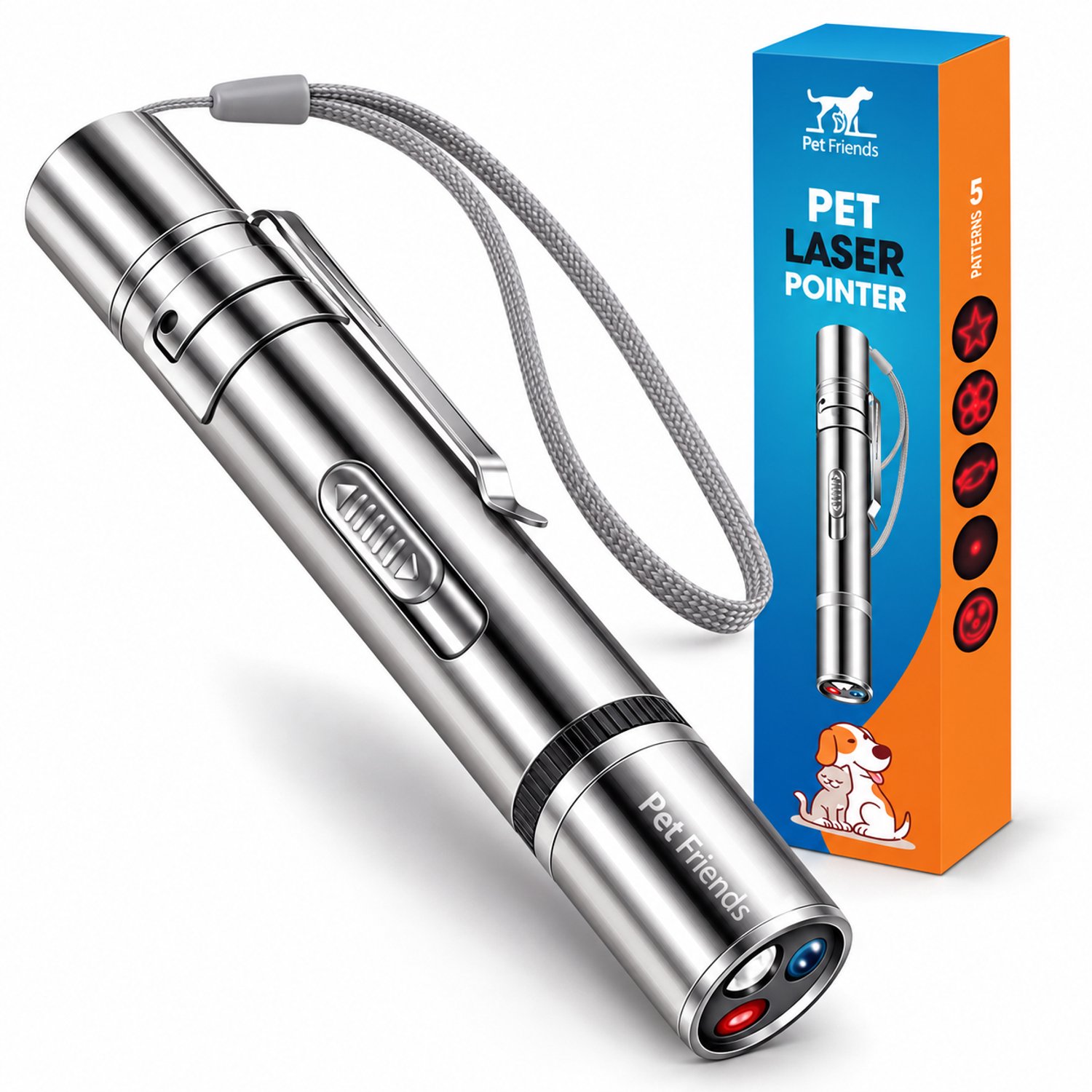 Bol.com PetFriends USB Laserpen voor Katten – Oplaadbaar – Laser Kattenspeelgoed aanbieding