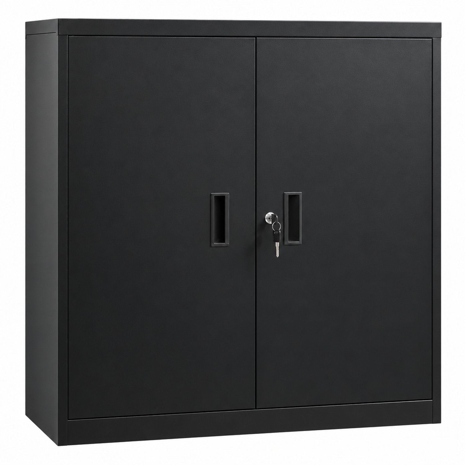 Kymmi Archiefkast - Kast - 90x40x92,5 cm - Zwart - Afsluitbaar
