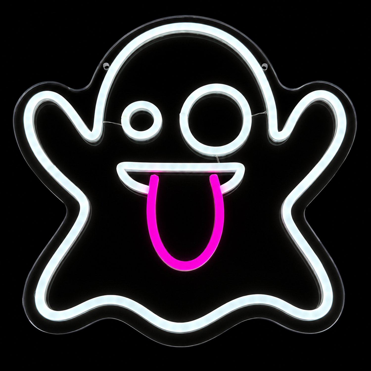 Neon Lamp - Spookje - Dimbaar - Incl. Ophangmateriaal - Neon Sign - LED Lamp - Verlichting - Wandlamp