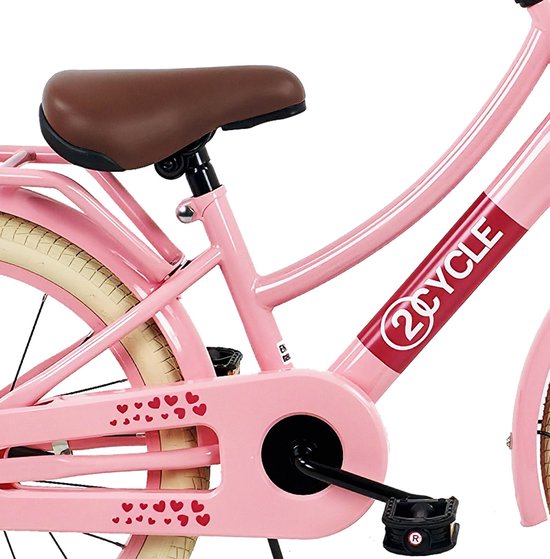 2Cycle Hearts - 18 inch - Kinderfiets - Roze — afbeelding 4