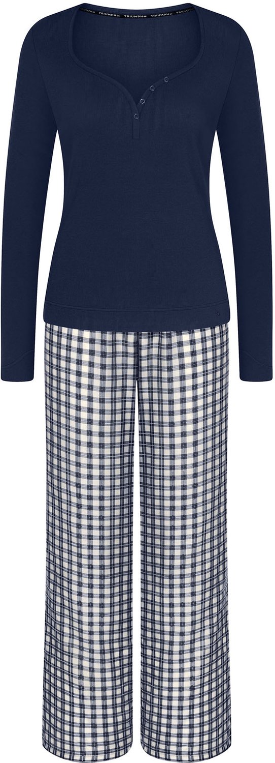 Triumph Pyjama Red Label Elevated Sets BLUE - DARK COMBINATION