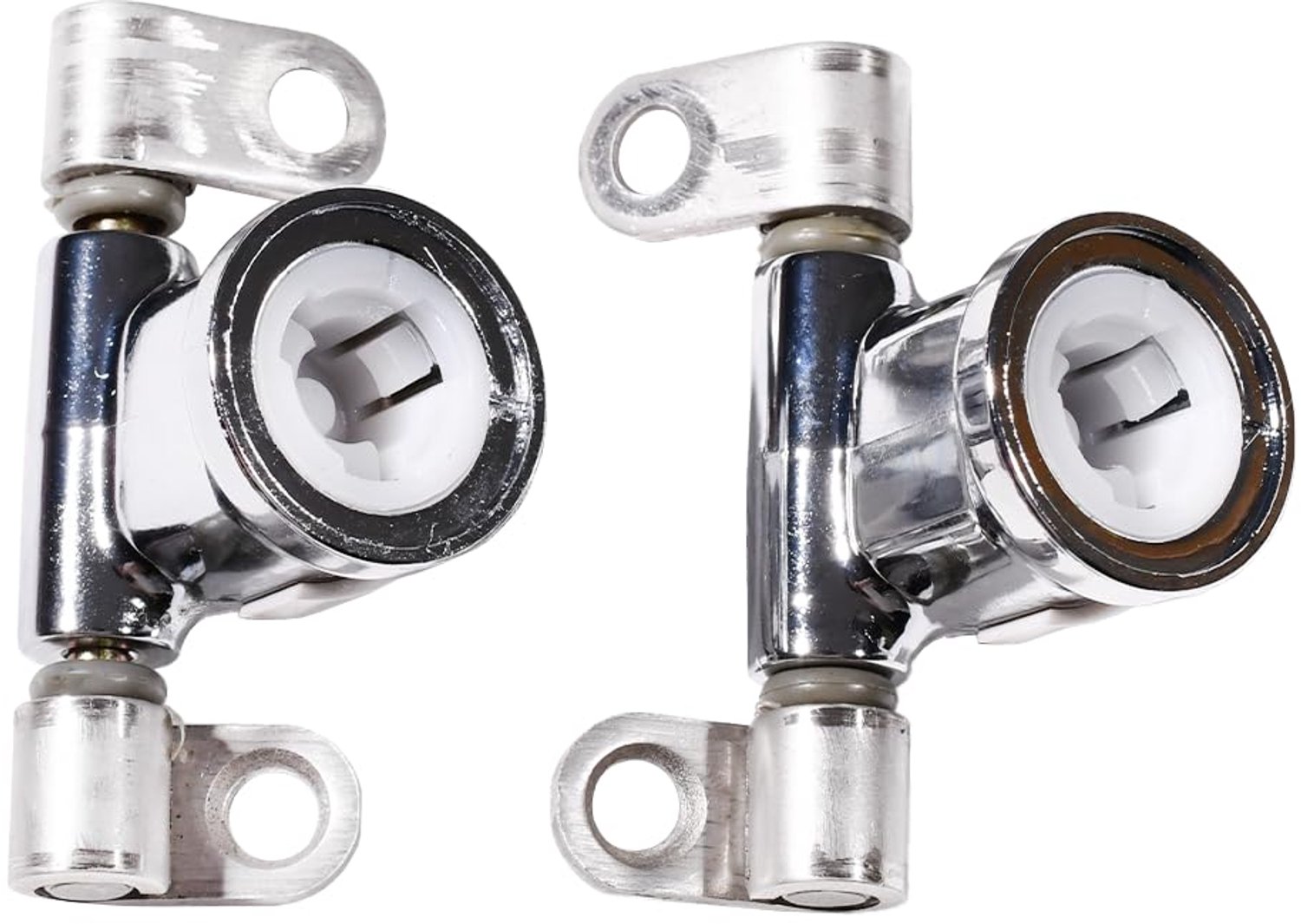Verstelbare Chrome Toiletzitting Scharnieren, Compatibel met Diverse Toiletten