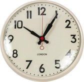 Baytex Wandklok London Ø 28 cm Beige