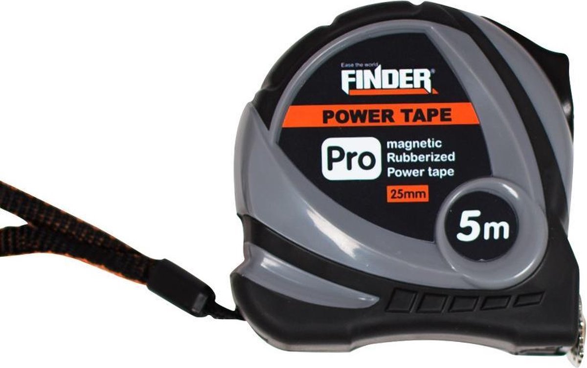 Finder Tools Rolmaat Power Tape Pro 5 meter