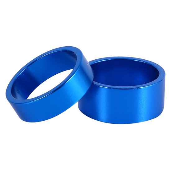 Fiets Headset Spacer - Aluminium - Voorstam Vork - 5mm/10mm/15mm/20mm - Mountainbike - Rood - Perfect voor Fietsaccessoires — afbeelding 2