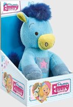 Prinses Emmy en haar paard knuffel 25 cm blauw