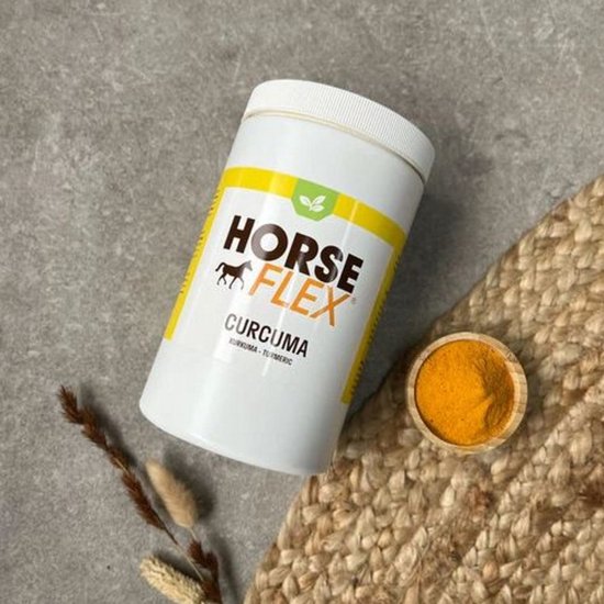 HorseFlex Curcuma - Paarden Supplementen - 800 gram