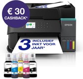Epson EcoTank ET-3950 - All-in-One Inkttank Printer - Kleurenscherm - Dubbelzijdig afdrukken, scannen én kopieren - ADF