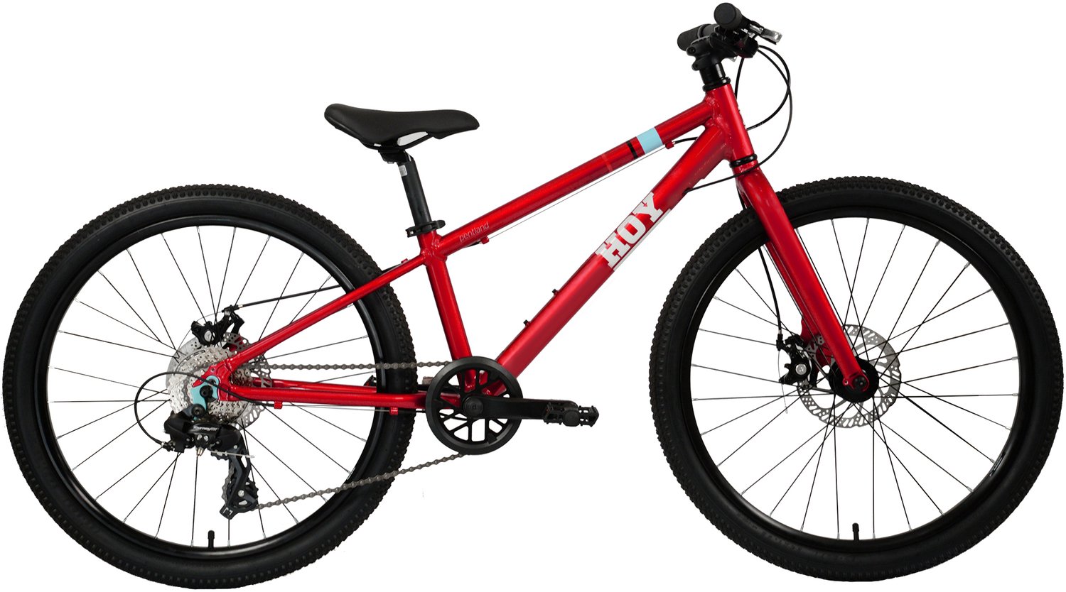 Hoy Pentland 24 Rood Kinder-mountainbike