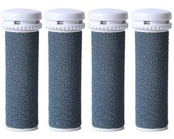 4 Pack Extra Coarse Mineral Replacement Rolls voor Emjoi Micro Pedi