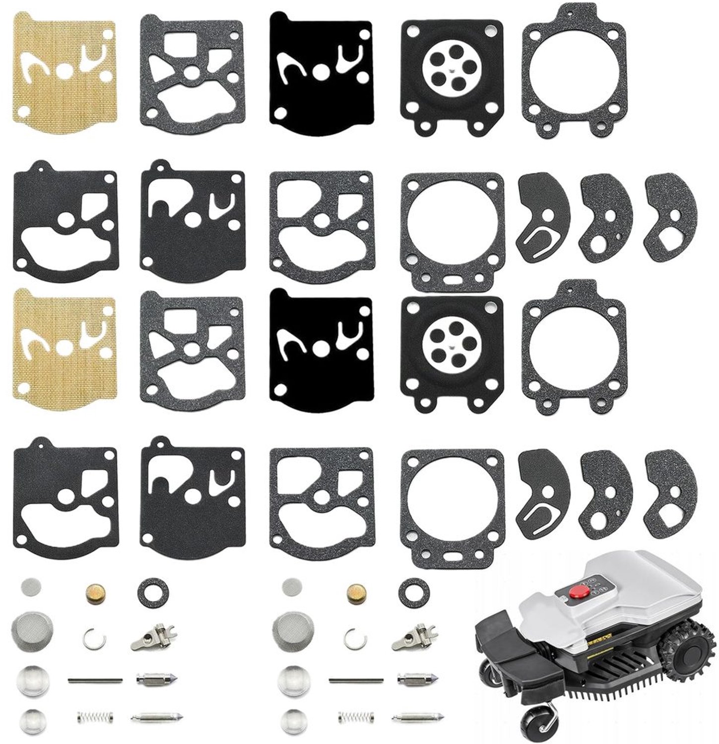 Carburetor Reparatie Kit voor Brushcutters - 2 Sets