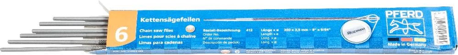 Ronde Kettingzaagvijl - 200 mm x 3.5 mm voor Handmatig Slijpen