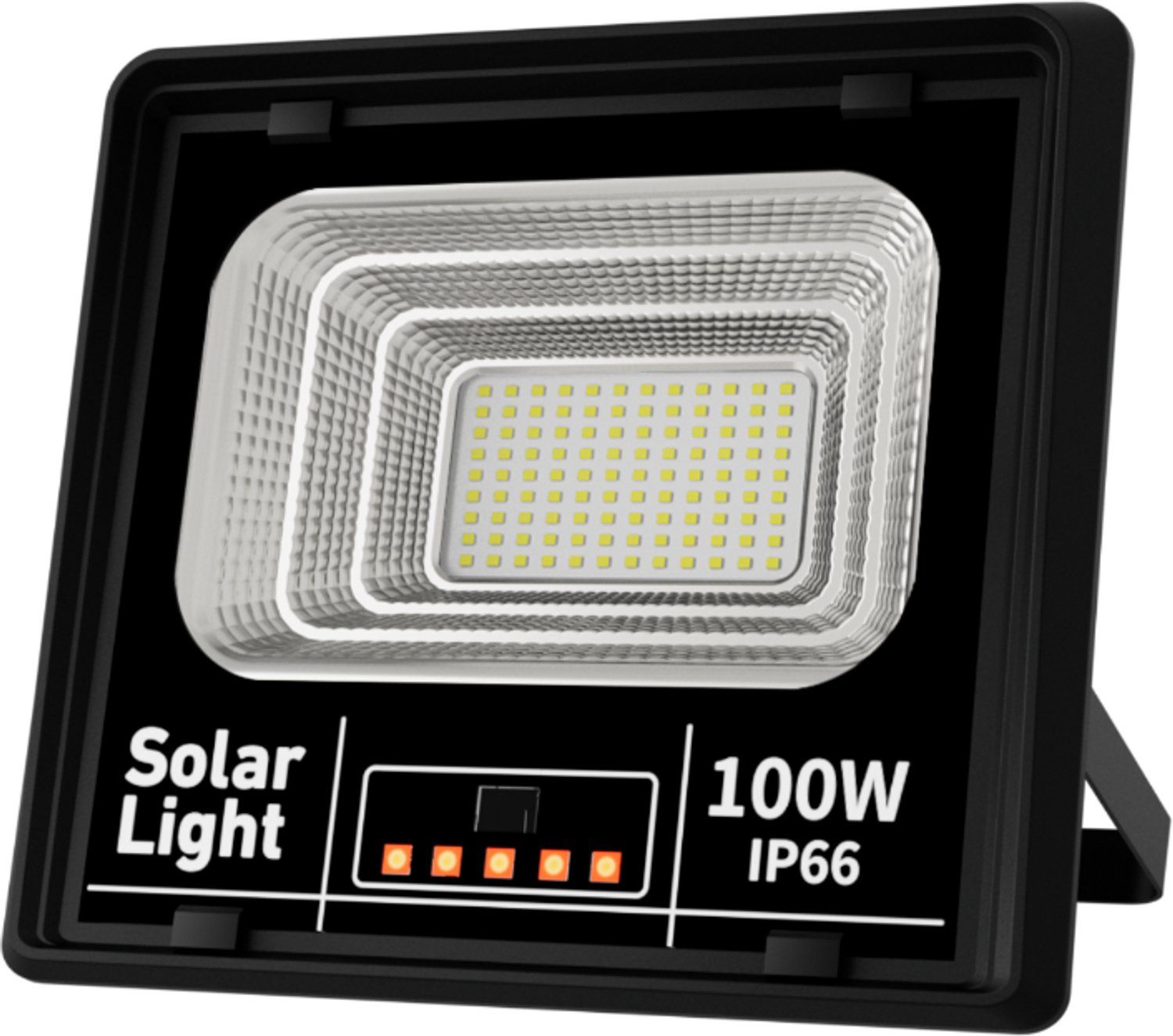 Solar LED-schijnwerper buiten - Zonnepaneel - Afstandsbediening - LiFePO4-accu - Jortan Tech