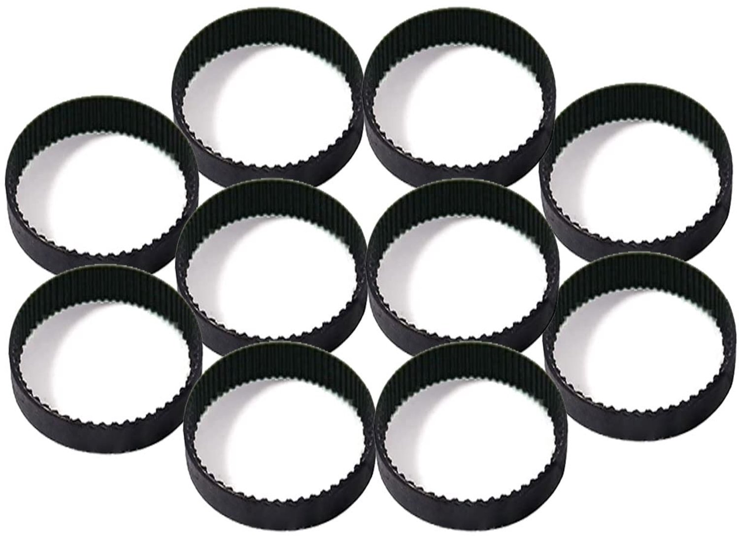 GT2 Timingriem 142mm met 71 Tanden, Pack van 10