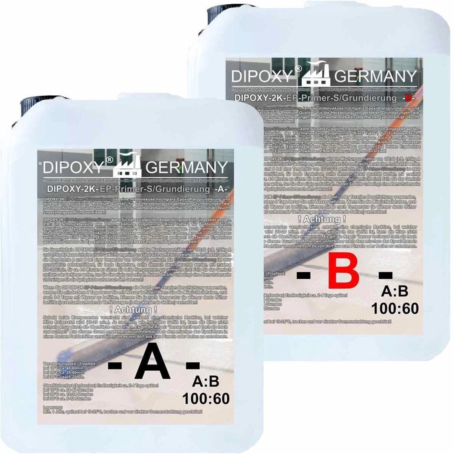 2K-EP-Primer-S Primer - Hoogglans Epoxy 84 kg