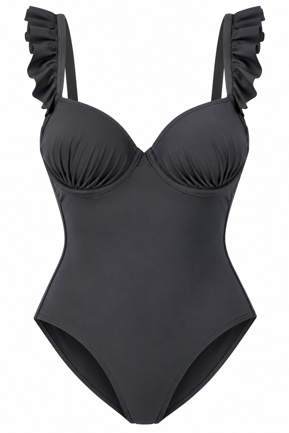Cyell Caviar Foam Badpak Dames – Voorgevormde Cups – Elegant Zwempak – Comfortabele Pasvorm – Luxe Dames Badmode – Strand & Zwemkleding zwart