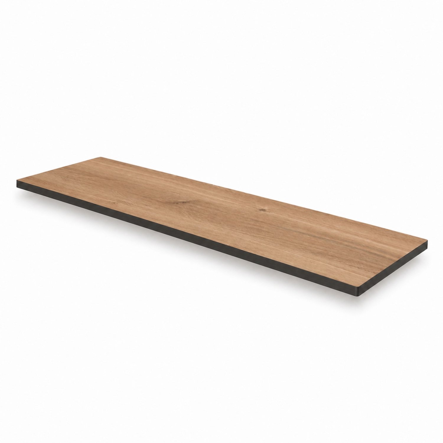 KOLM - Badkamerplank - Castello-honingkleurig eiken K358PW - 80 x 15 cm - HPL 12 mm