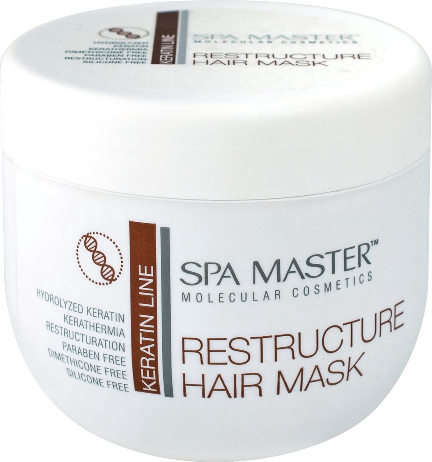 Bol.com Spa Master Keratine Haarmasker – Herstellend Haarmasker voor Droog en Beschadigd Haar – Intensieve Haarkuur – 500 ml aanbieding