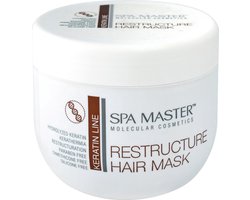 Spa Master Keratine Haarmasker – Herstellend Haarmasker voor Droog en Beschadigd Haar – Intensieve Haarkuur – 500 ml