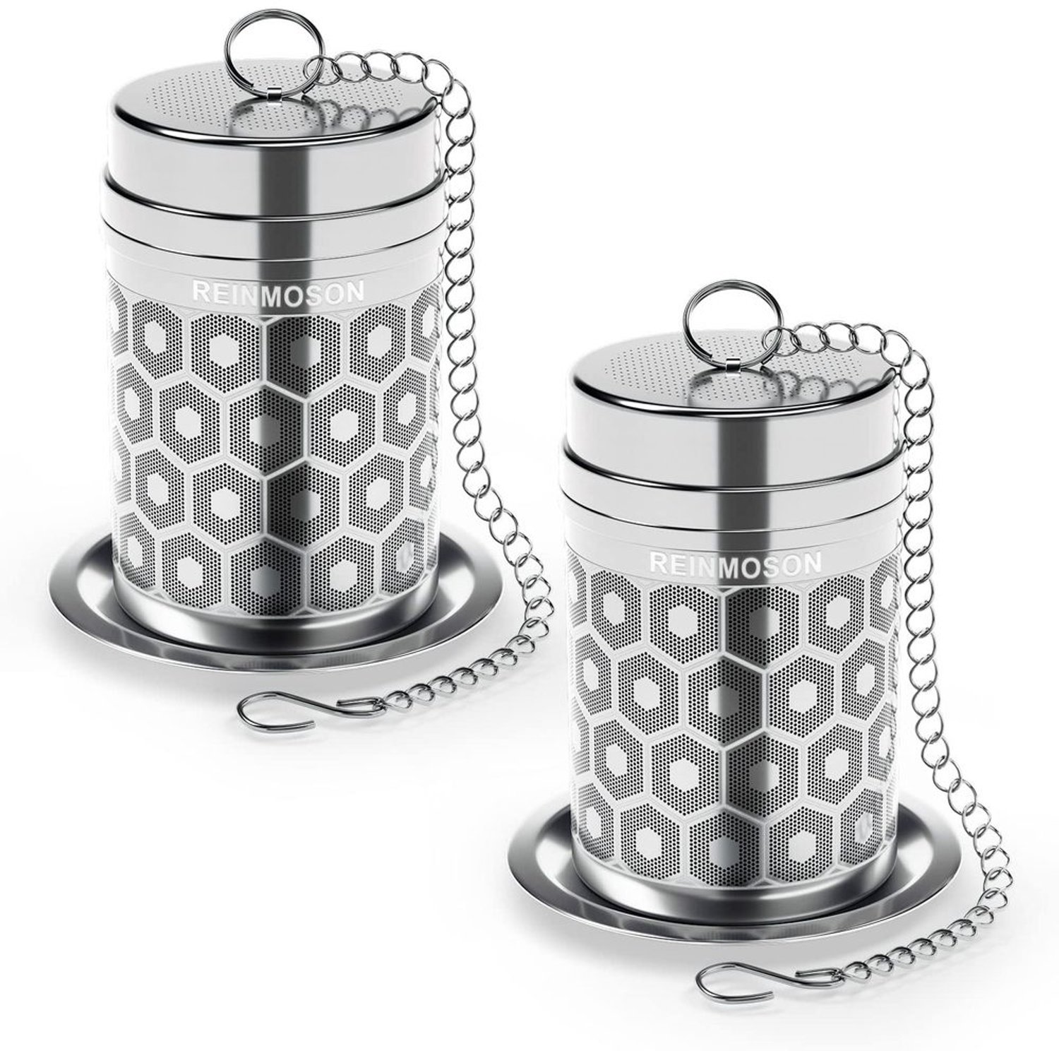 2-Pack Theezeef met Extra Fijn Gaas voor Losse Thee
