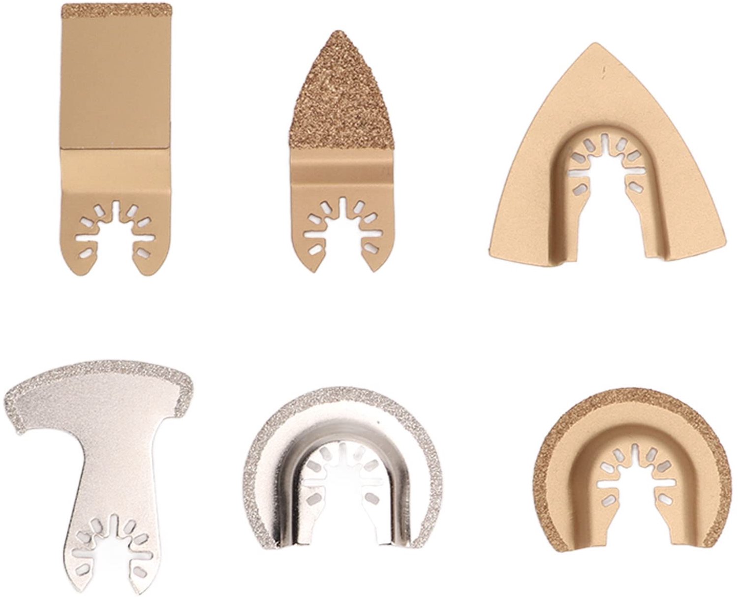 Oscillerende Zaagbladset voor Multitools met Diamantcoating