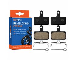 HeyParts 2 Sets Mechanische Fatbike Remblokken - Geschikt voor QMWheel V20, V20 Pro, V30 & Ouxi V8, H9