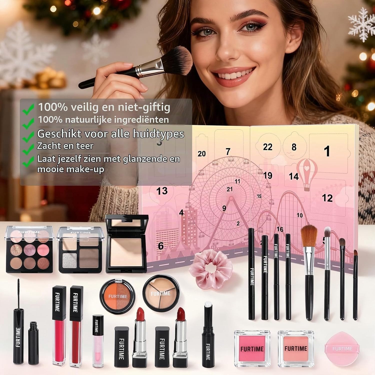 Beauty Advent Calendar 2026 met 24 Hoogwaardige Make-up en Cosmetica voor een Stralende Look – foto 4