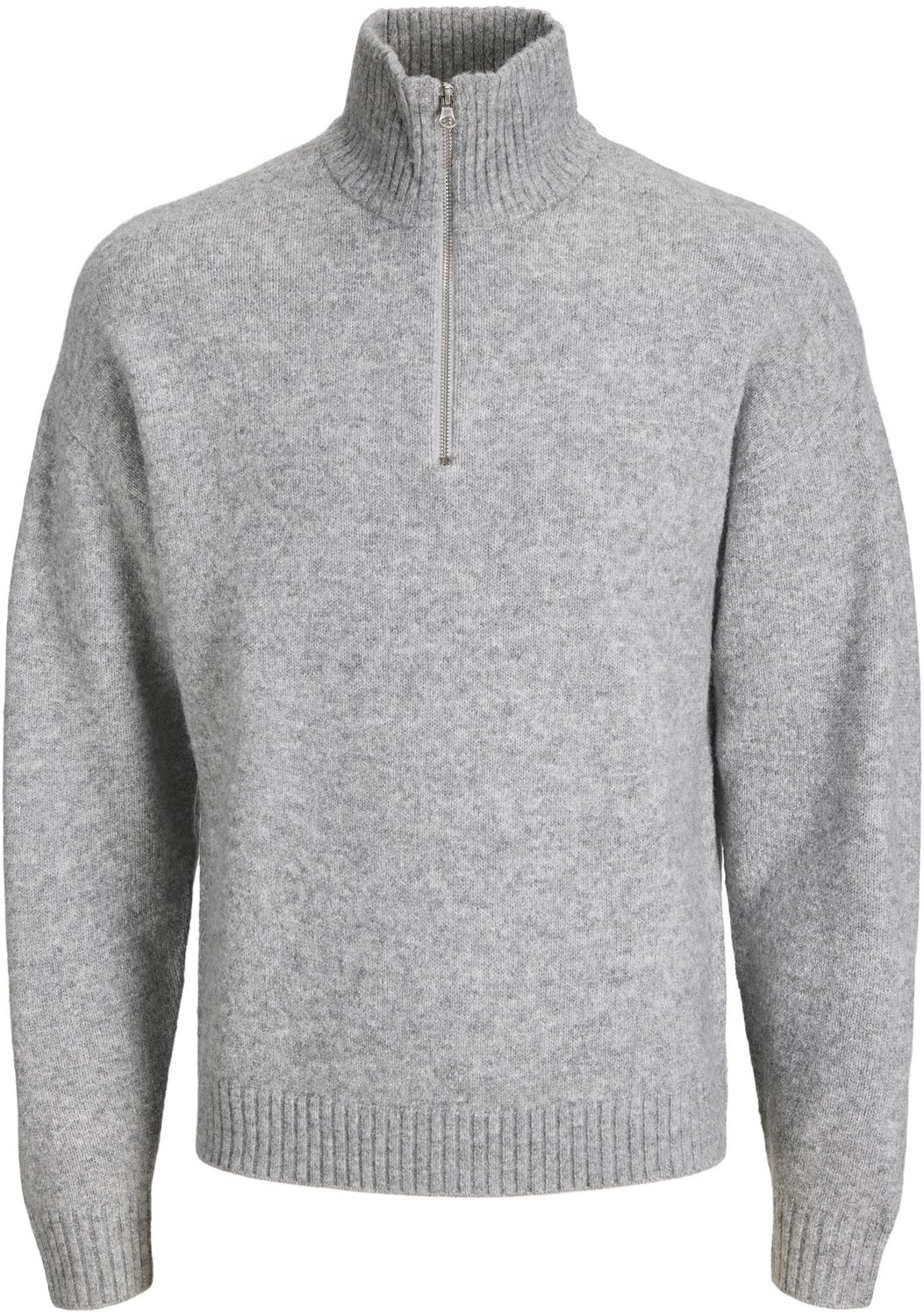 JACK&JONES - JJESOHO OLLIE KNIT HALF ZIP SN - Heren - Gebreide truien