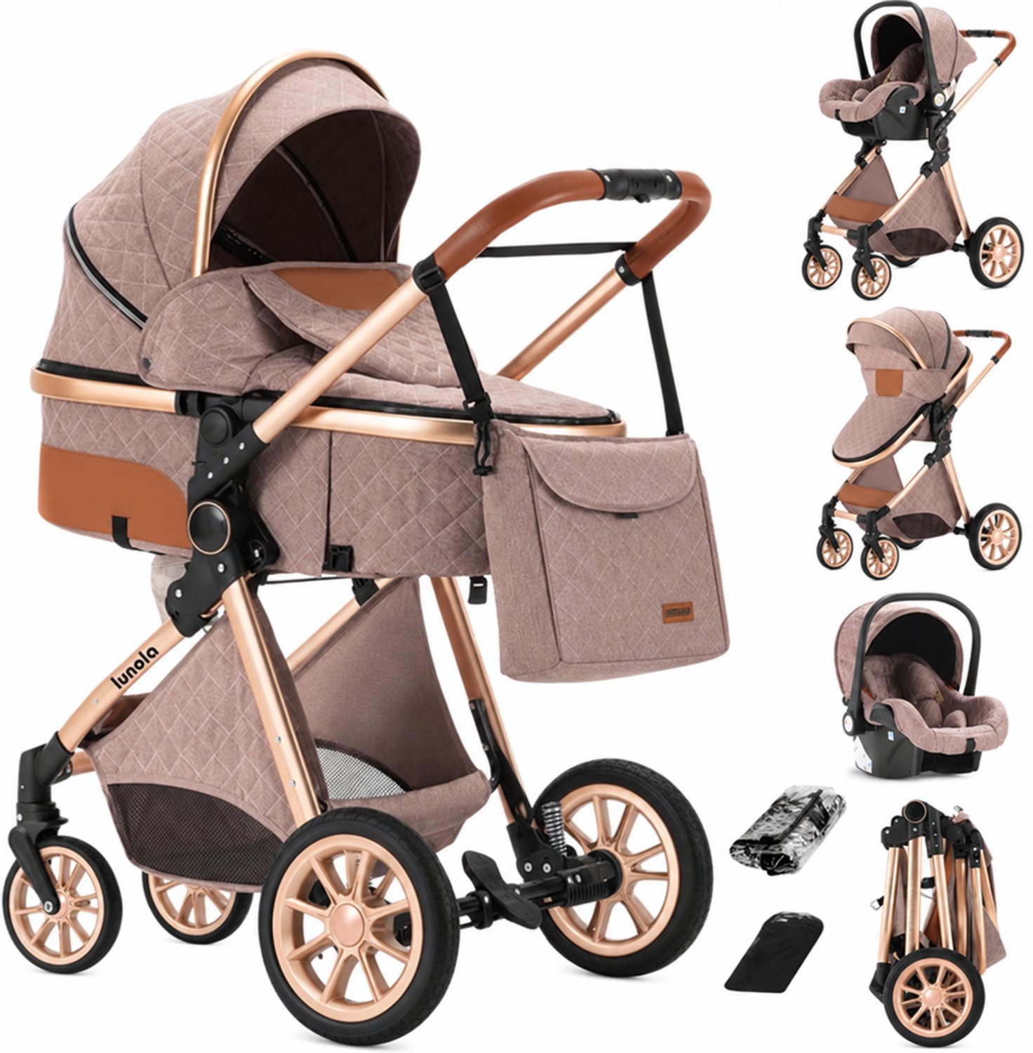 Lunola Nova - Kinderwagen 3-in-1