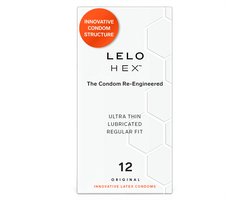 LELO HEX Condooms Original - 12 stuks