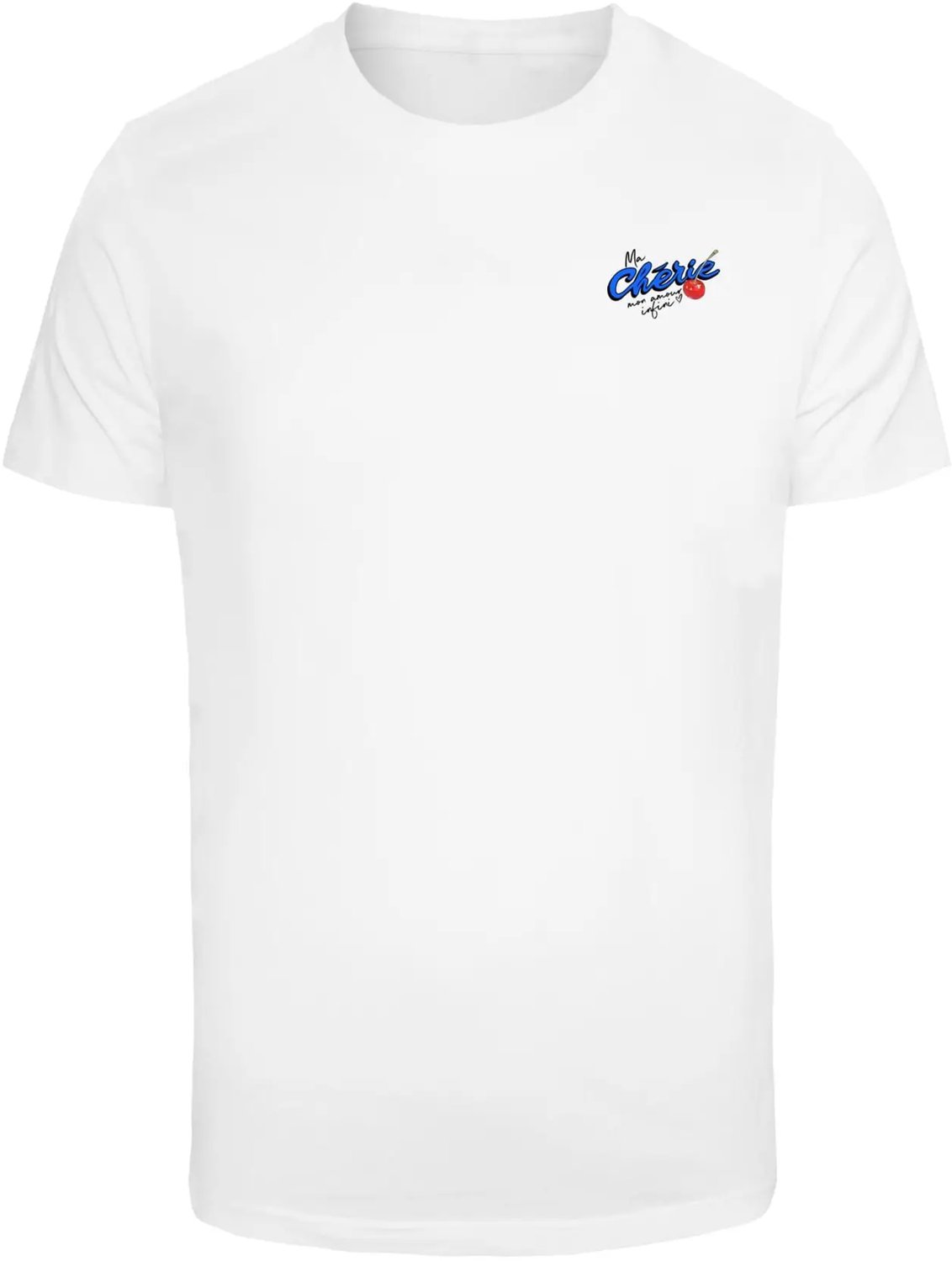 T-shirt Mister Tee Mon Amour Infini Wit