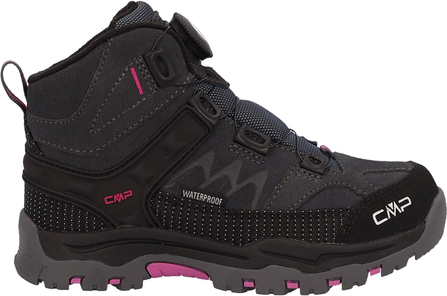 Kinderwandelschoenen CMP Kiruna Fitgo Mid Antraciet