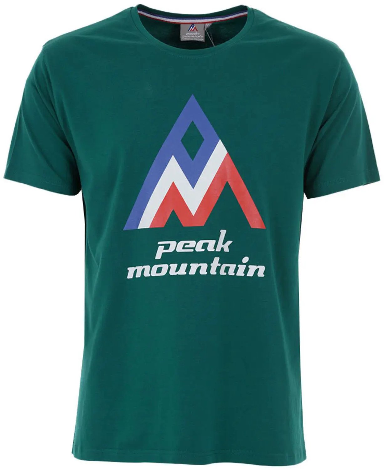 T-shirt Peak Mountain Cimes Groen