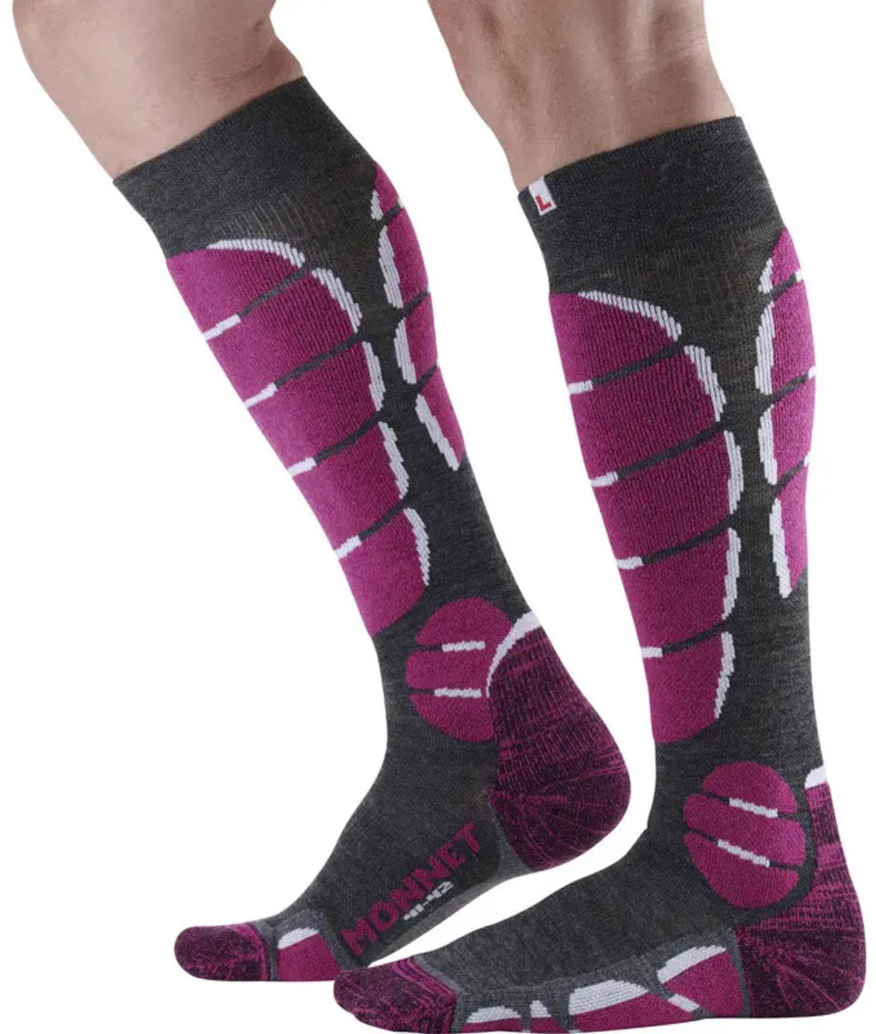 Sokken Monnet Ski Light Roze