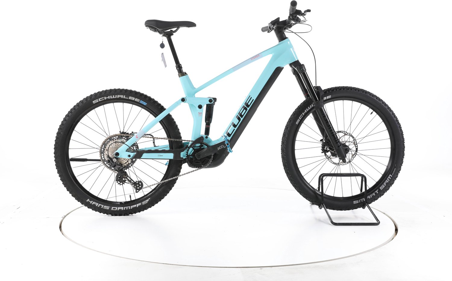 Cube Stereo Hybrid 160 HPC Race Elektrische full-suspension mountainbike Bosch
