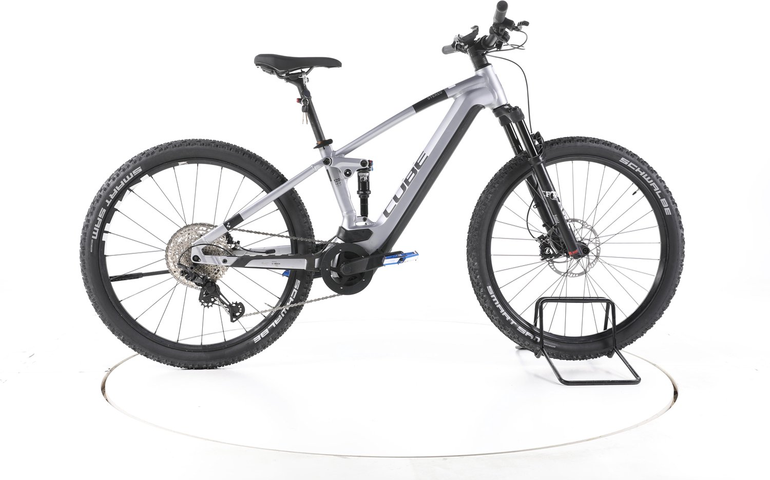 Cube Stereo Hybrid 120 Race Elektrische full-suspension mountainbike Bosch 29