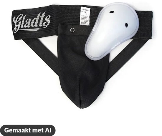 Zwarte Gladts tok met een losse witte beschermkap erbij.