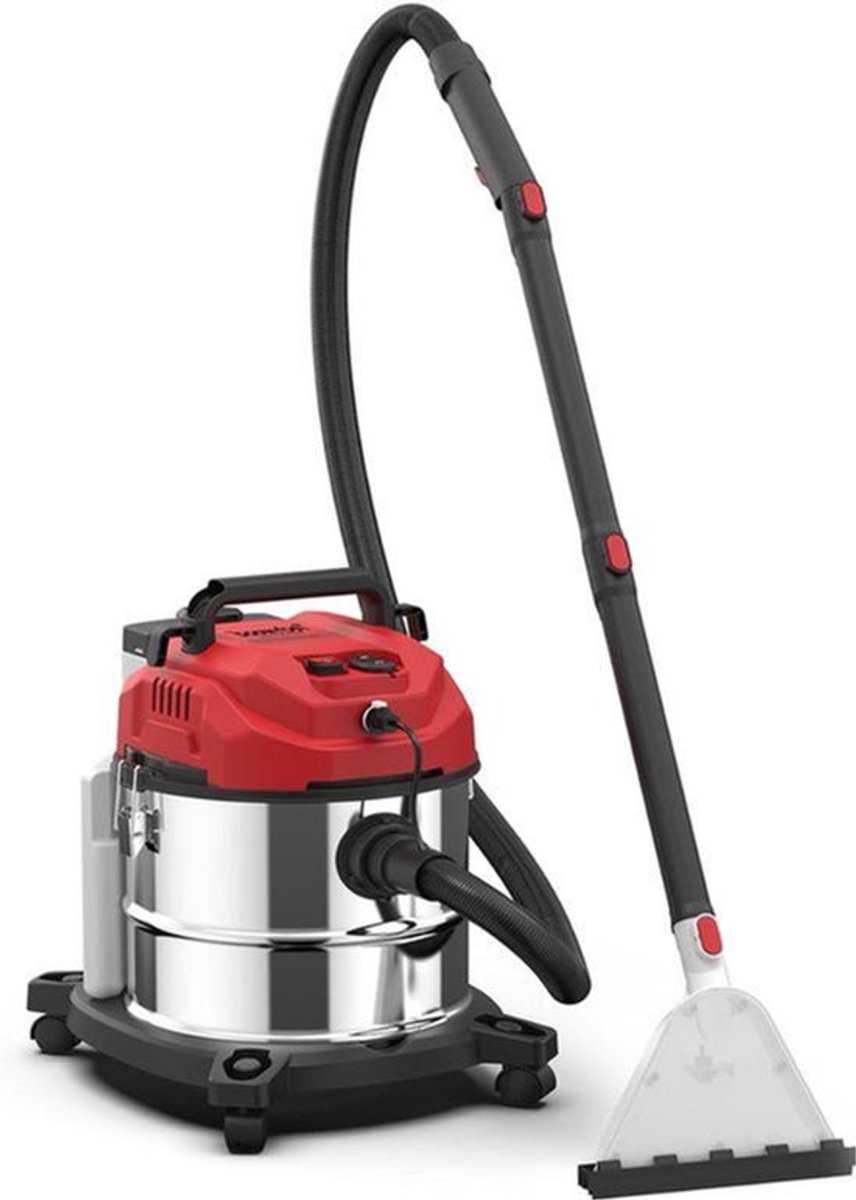 Tapijtreiniger – Vloerreiniger – Bekledingsreiniger – Stoffenreiniger – Sproei-zuigmachine – 1200 W Motor – 20 Liter Tank met HEPA-filter