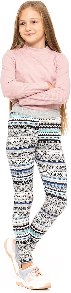 Hi!mom Meisjes Fleece Gevoerde Dikke Warme Leggings Kinderen Winter Stretchy Patroon Thermische Bont Broek Kerst Patronen FS699