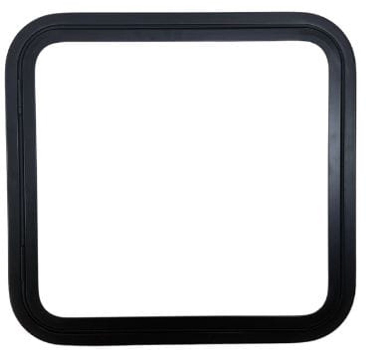 Serviceluik 570x600mm zwart rechts - zonder paneel