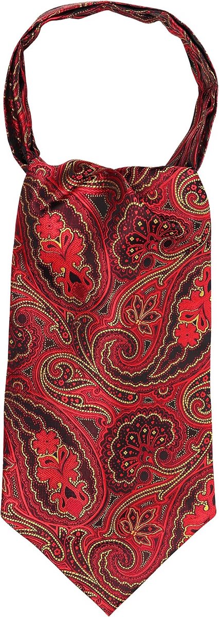 Stropdassjaal Ascotstropdas Ascot Tie Sjaal Cravat Ties Eenvoudig Chic voor Gentleman
