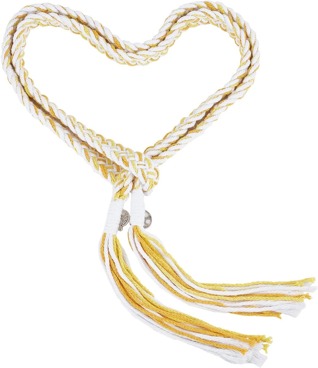 Dailygoods- Bruiloft Lasso Traditioneel - Katoenen Touw - 180 cm Lang - Huwelijksceremonies - Fotoshoots - Herinnering aan Speciale Dag - Trouwkoord