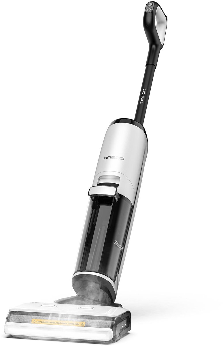 Vloerreiniger Draadloze Stoommop - 25.2V Vermogen - 35 Watt - Nat En Droog - Voor Harde Vloeren