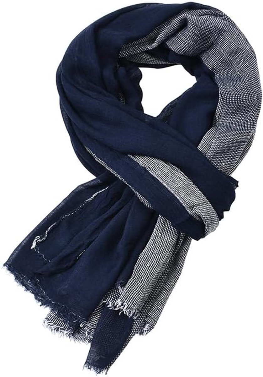 Sjaal voor heren, zacht, comfortabel, tartan sjaal, geruit, modieus, klassiek, zakelijk, winter, heren