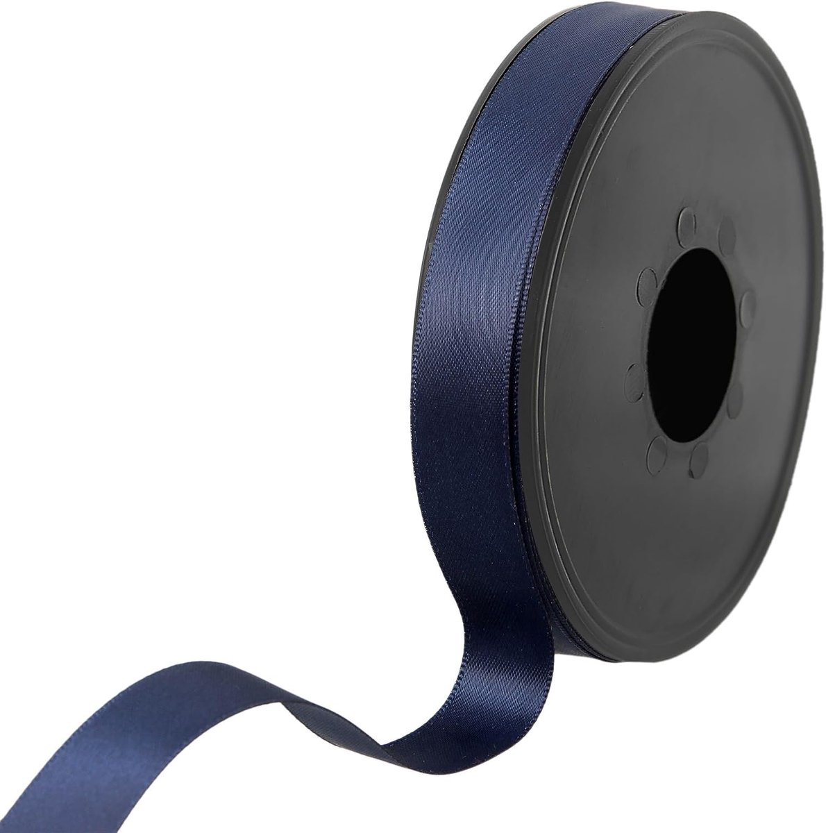lint - 100% polyester dubbelzijdig satijnen lint voor bruiloften, cadeauverpakking, bloemstukken, handwerk, taarten, strikken, versieringen, 15 mm x 25 m