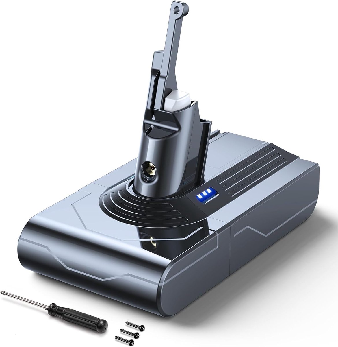 Batterij voor Dyson V8, V8 Animal V8 Fluffy V8 Absolute V8 Parquet V8 Motorhead, 6000mAh