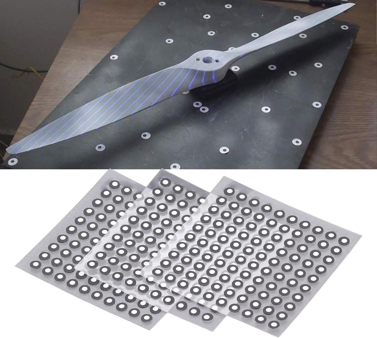 3D -scanning reflecterende punten, 6,0 mm 3D 3 vellen scanmarkers 3D tracking dot referentiepunt diffuse reflectiemarkers voor 3D -scanner