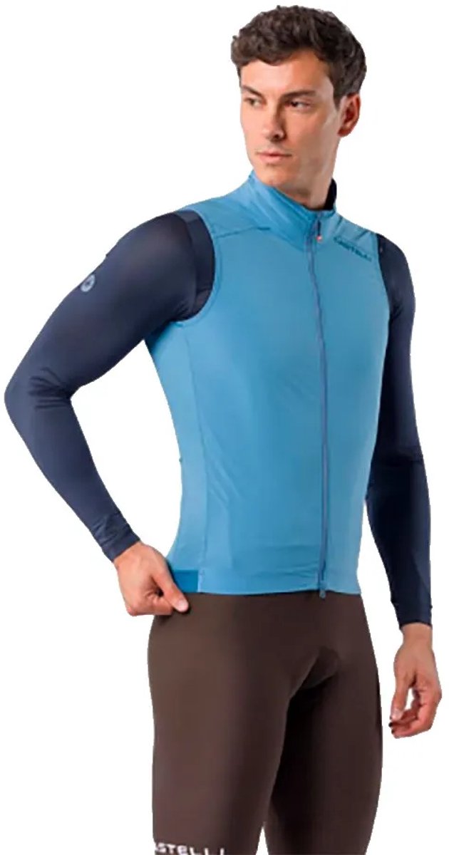 Castelli Espresso 2 Gilet Blauw XL Man
