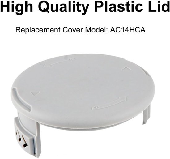 Spoel Caps, 4 stuks vervangende spoel cover caps, compatibel met Ryobi One+ AC14RL3A en Ryobi AC14HCA One+ draadloze trimmer — afbeelding 5